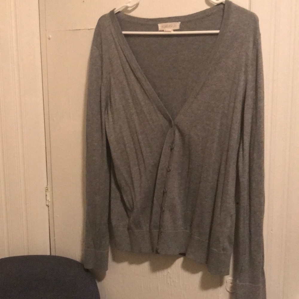 Grey Cardigan